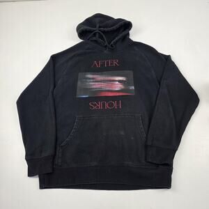 XO After Hours Hoodie Mens Large The Weeknd Merch Pullover Graphic Album Art